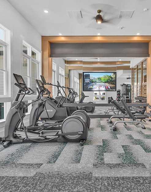 Fitness Center at MAA Vale in Raleigh, NC