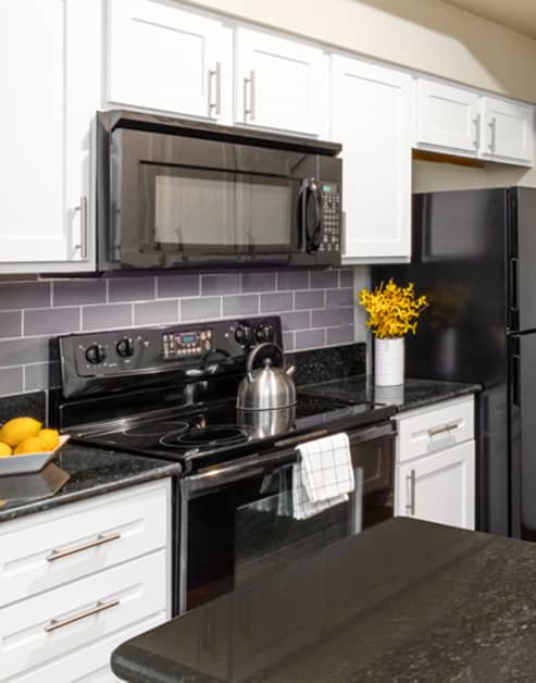 Kitchen at MAA Park Mesa luxury apartment homes in Austin, TX