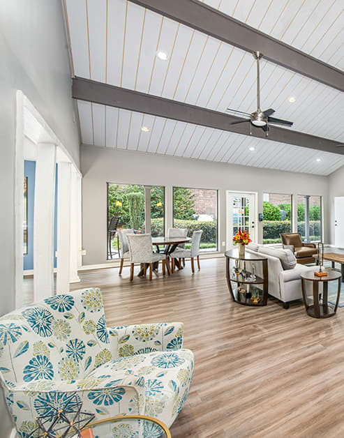 Clubhouse at MAA Haywood luxury apartment homes in Greenville, SC