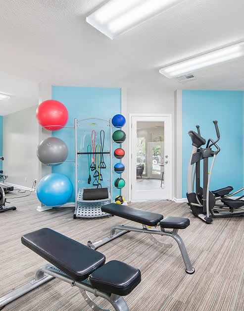 Fitness at Coopers Hawk luxury apartment homes in Jacksonville, FL