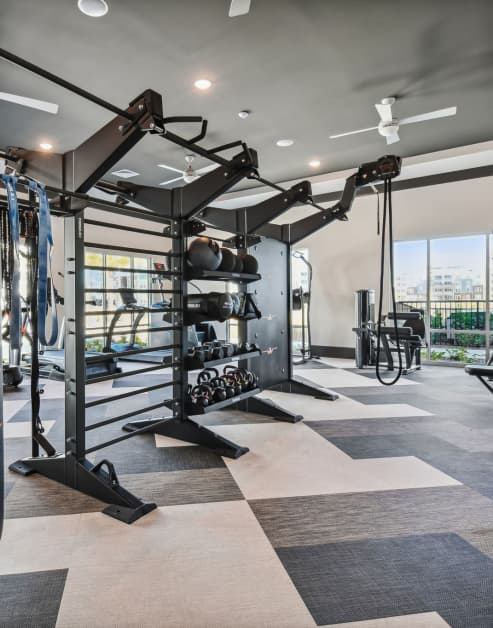 Fitness center at MAA Boggy Creek