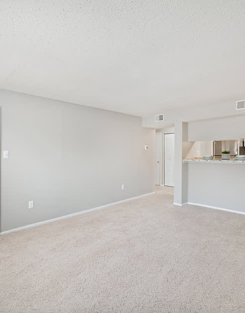 Living room at CV at Chase Gayton