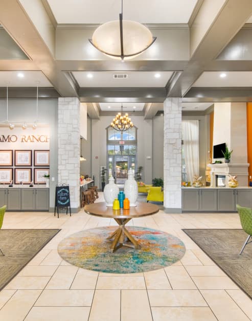 Leasing center at MAA Alamo Ranch luxury apartment homes in San Antonio, TX