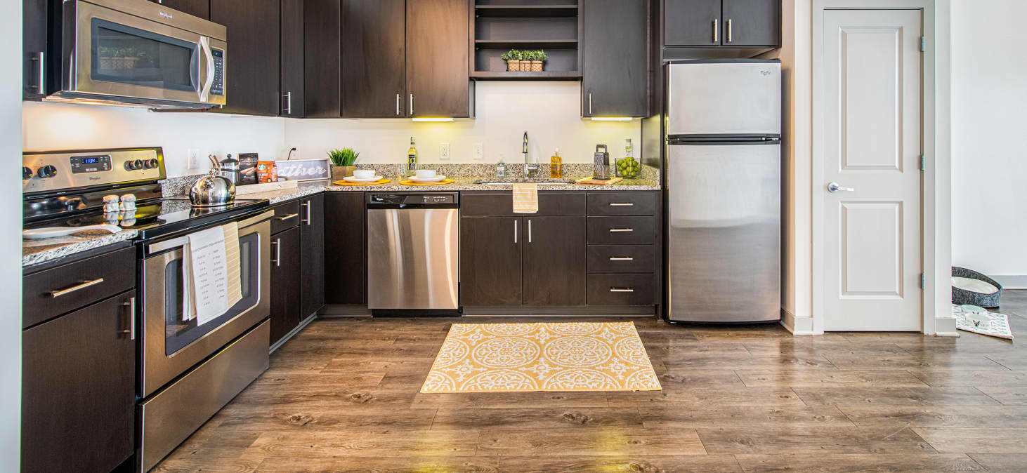 Kitchen at MAA 220 Riverside luxury apartment homes in Jacksonville, FL