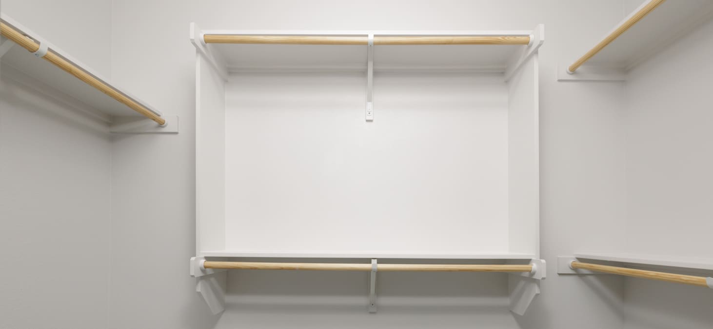 Closet at MAA Windmill Hill Luxury Apartments in Austin, TX