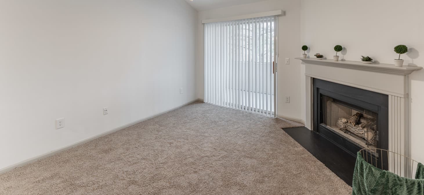 Living room at MAA Providence Main luxury apartment homes in Huntsville, AL