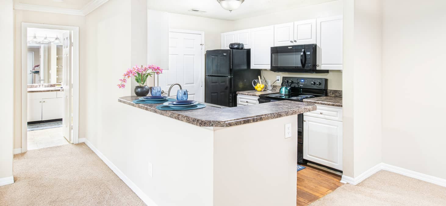 Kitchen at MAA Georgetown Grove luxury apartment homes in Savannah, GA