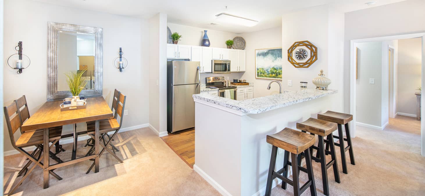 Kitchen 2 at MAA Commerce Park luxury apartment homes in Charleston, SC