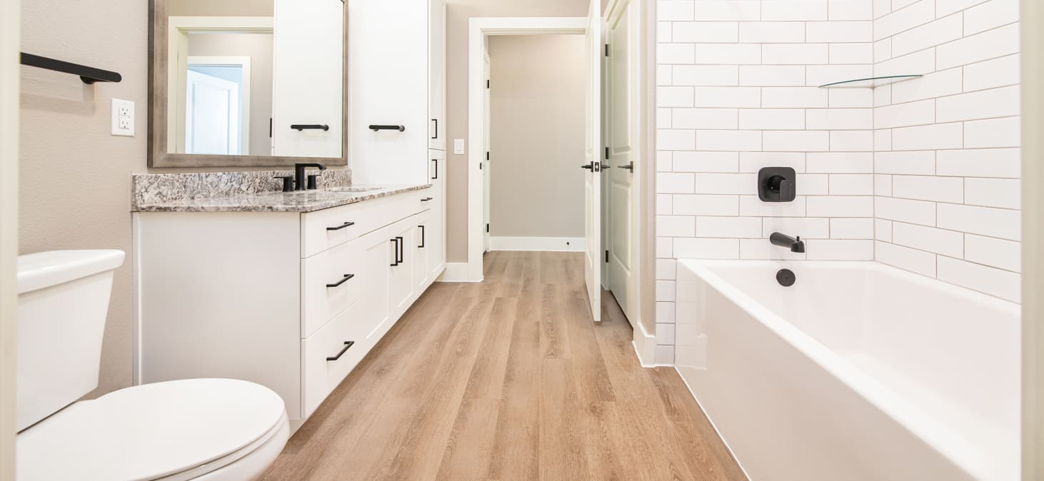 Bathroom at MAA Park Point in Houston, TX