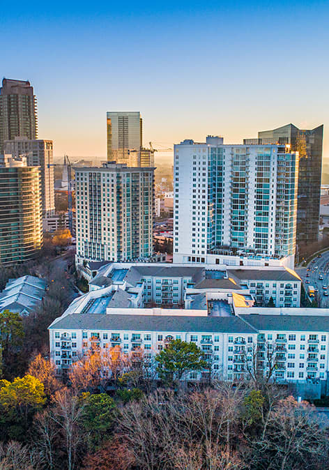 Skyline at MAA Lenox luxury apartment homes in Atlanta, GA