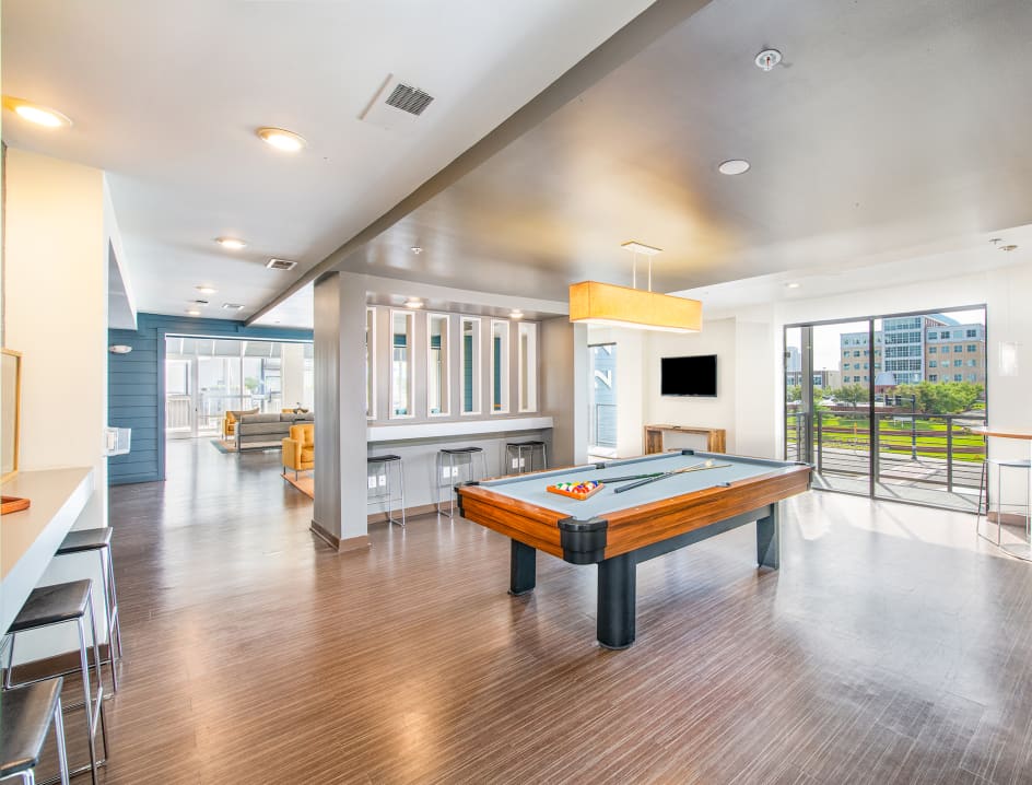 Clubroom at 220 Riverside luxury apartment homes in Jacksonville, FL