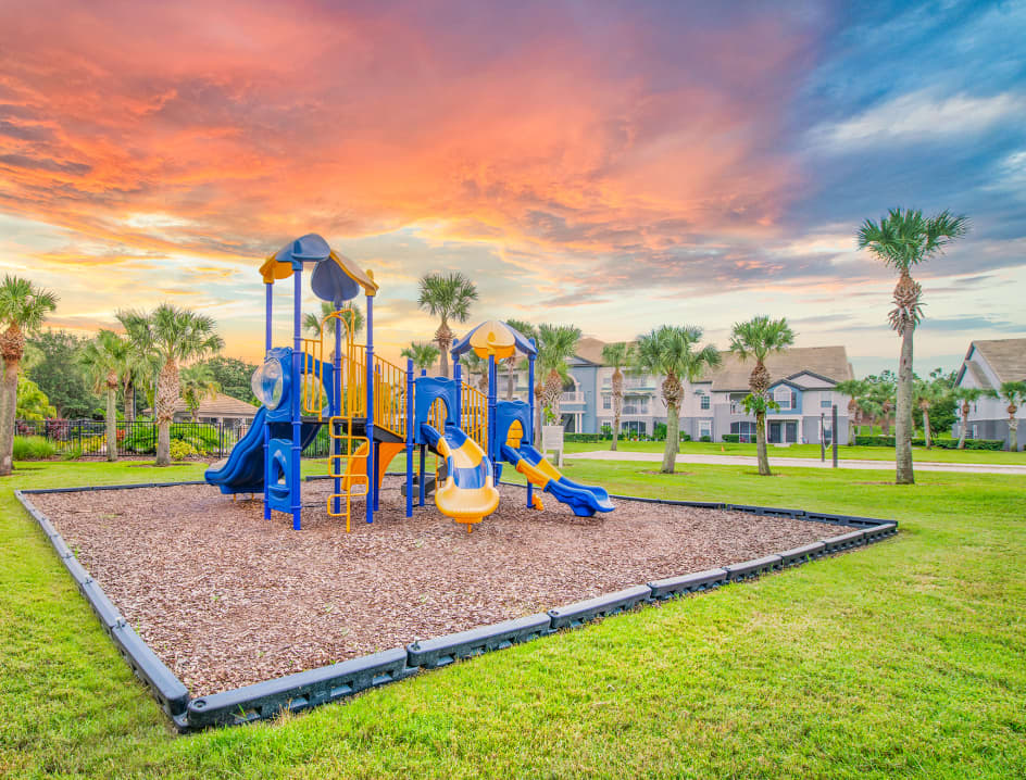 Playground at MAA Heather Glen luxury apartment homes in Orlando, FL