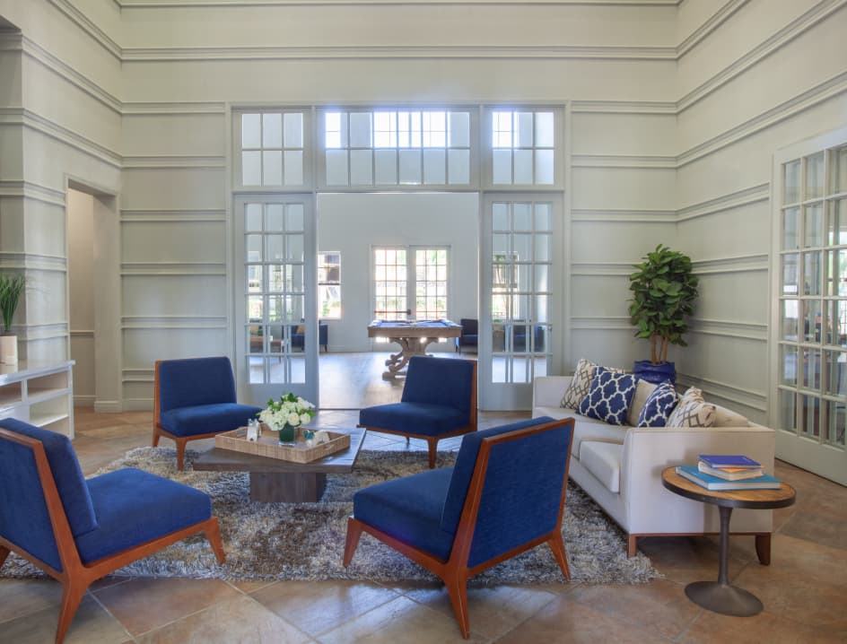 Clubhouse at MAA Lake Nona luxury apartment homes in Orlando, FL
