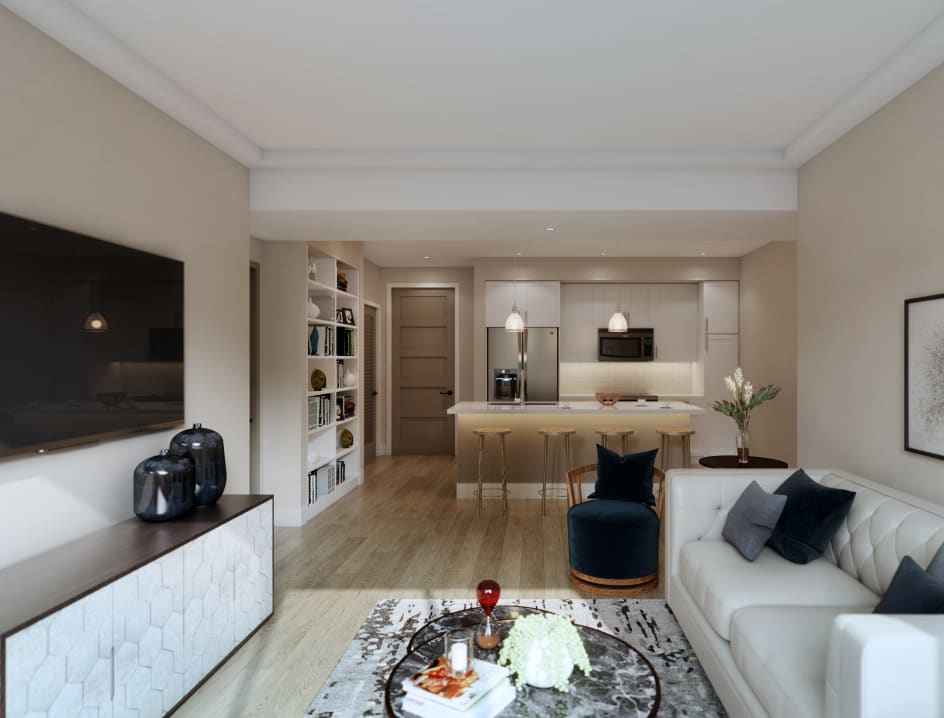 Interior apartment at MAA Robinson in Orlando, Florida