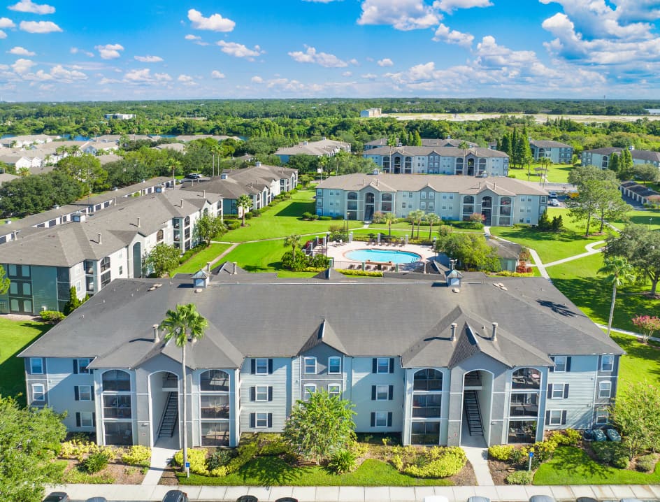 Exterior Building shot at MAA Brandon in Tampa, FL