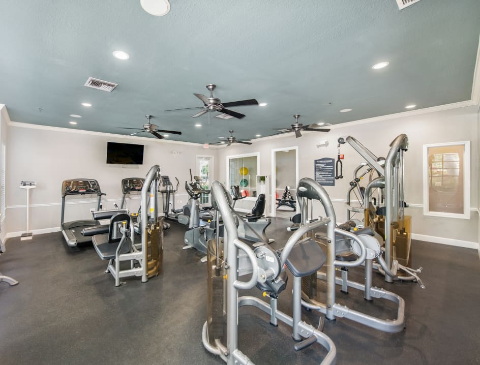 Fitness Center at MAA Lakewood Ranch luxury apartment homes in Tampa, FL