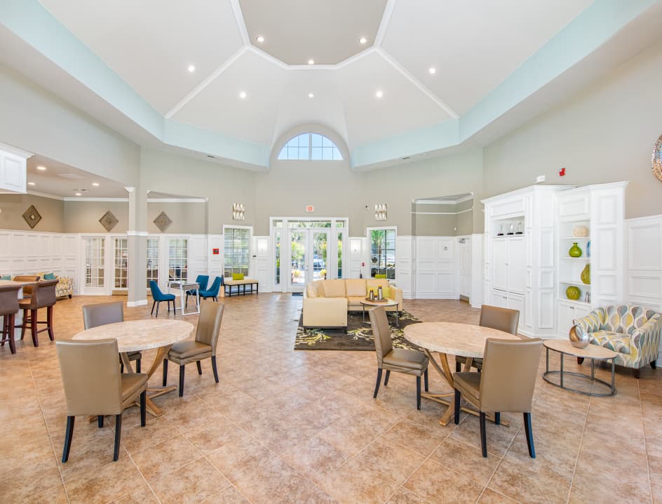 Clubhouse Interior at MAA Tampa Oaks in Tampa, FL