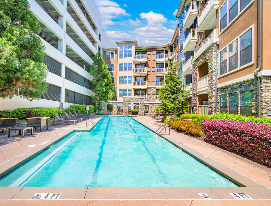Pool at MAA Brookwood luxury apartment homes in Atlanta, GA