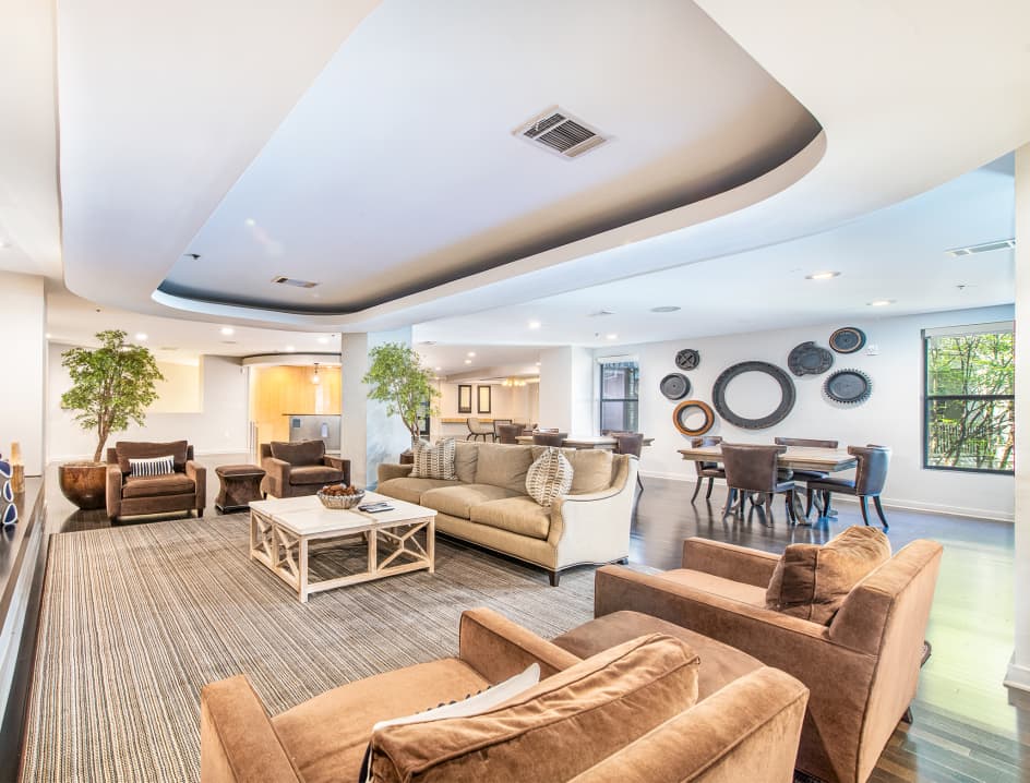 Clubhouse at MAA Brookwood luxury apartment homes in Atlanta, GA