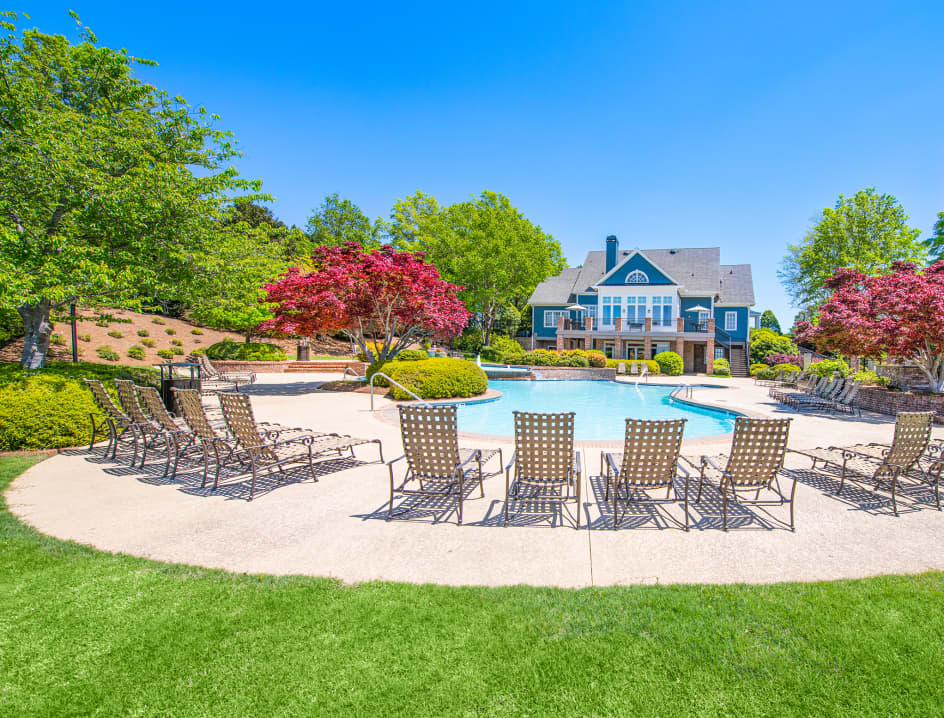 Pool 3 at MAA Lake Lanier luxury apartment homes in Gainesville, GA