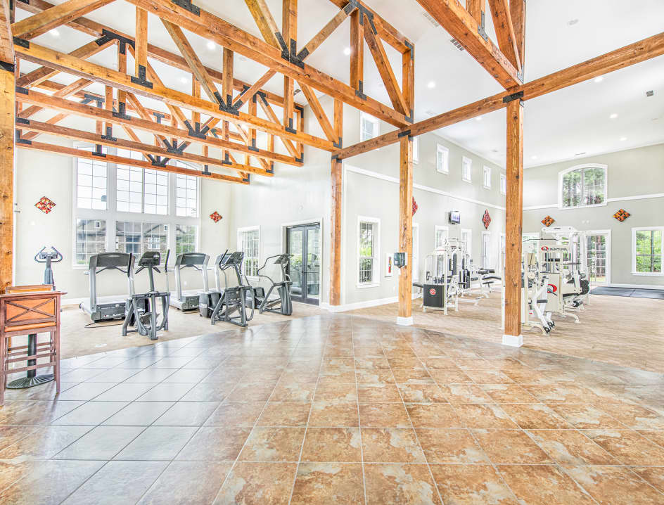 Fitness Center at MAA McDaniel Farm luxury apartment homes in Atlanta, GA