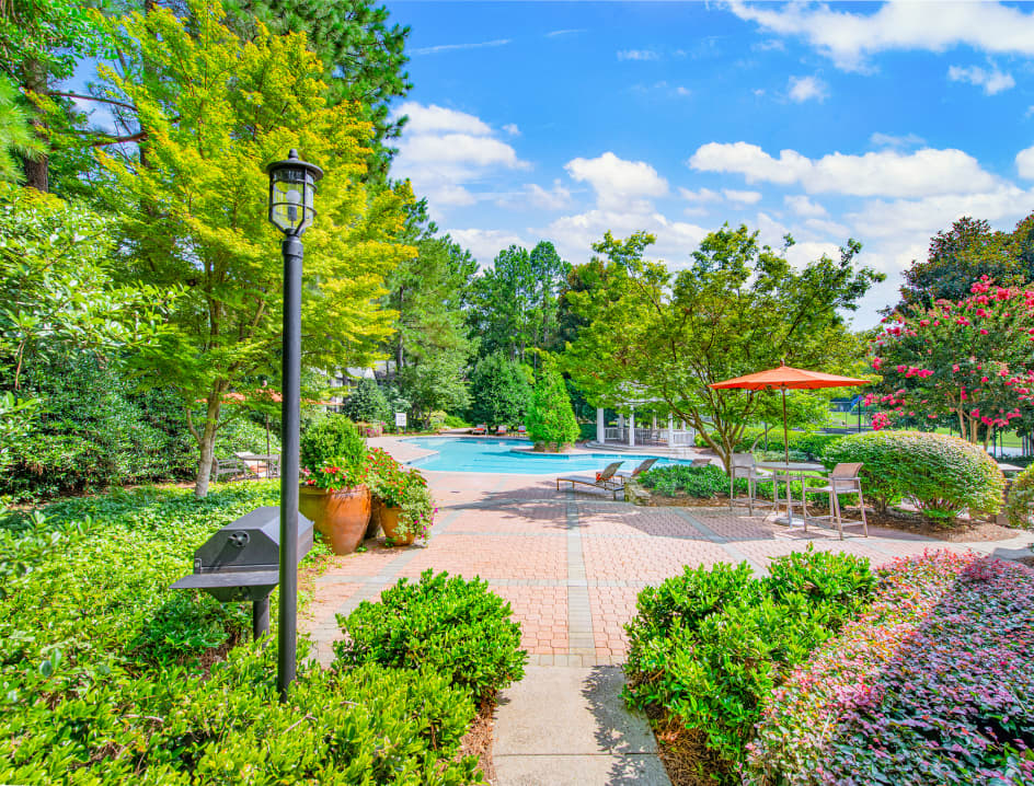 Pool at MAA River Place luxury apartment homes in Atlanta, GA