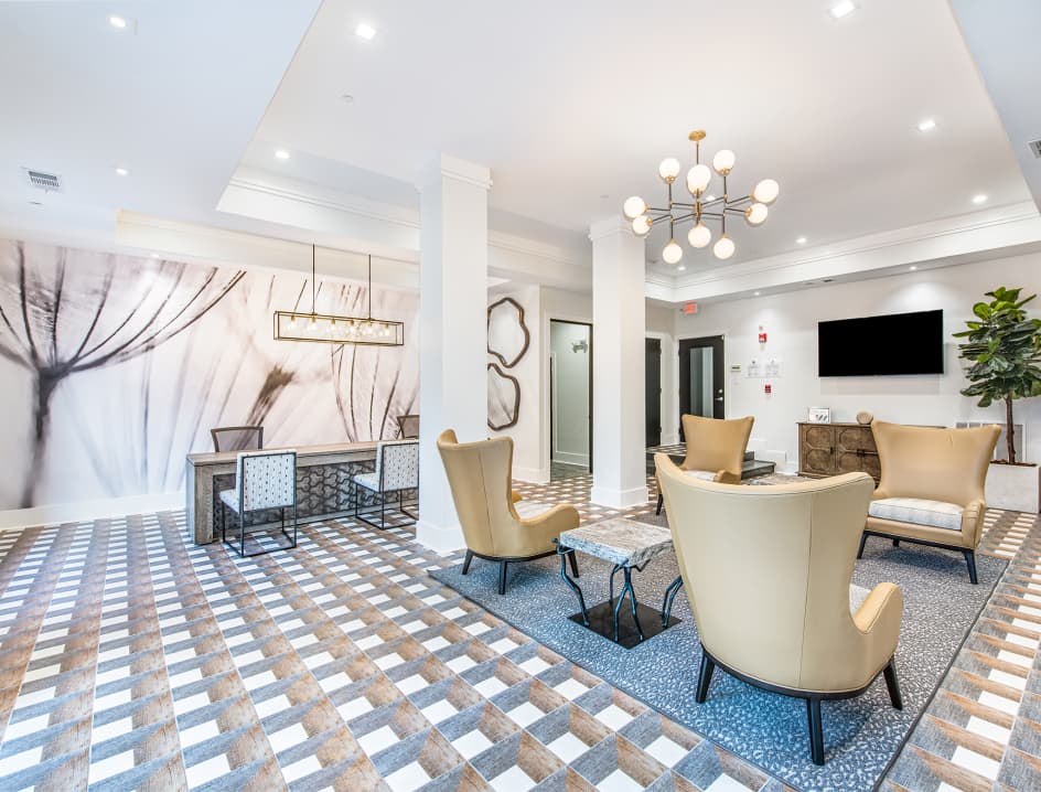 Leasing center at MAA Stratford luxury apartment homes in Atlanta, GA