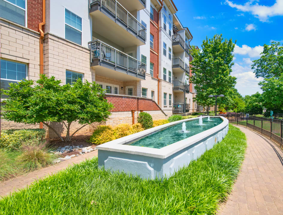 Fountain at MAA Enclave luxury apartment homes in Charlotte, NC
