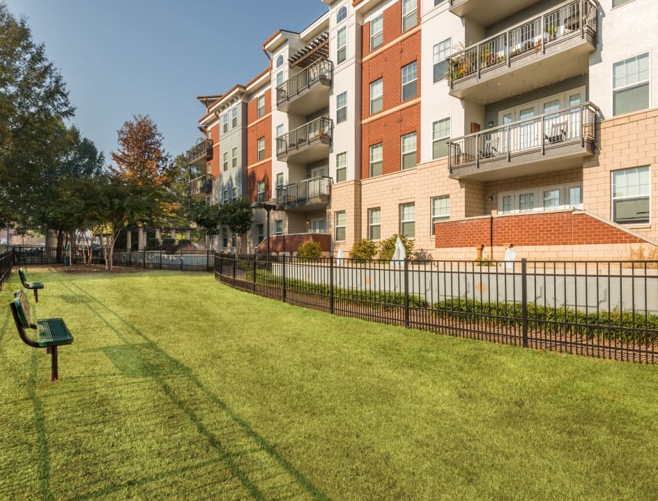 Pet Park at MAA Enclave luxury apartment homes in Charlotte, NC