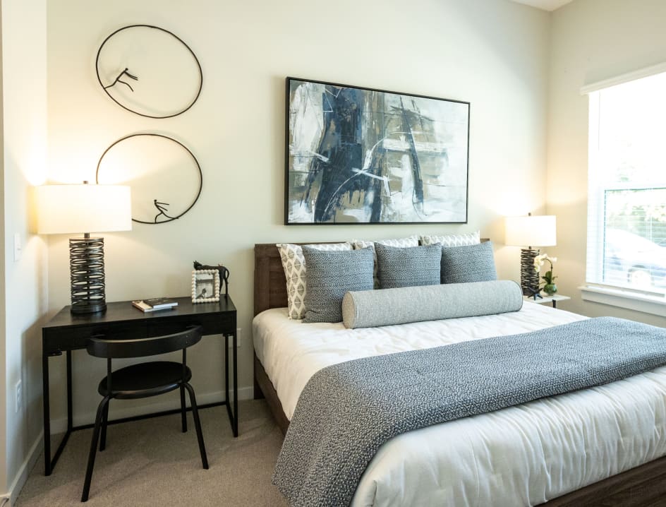 Bedroom at MAA Optimist Park in Charlotte, NC