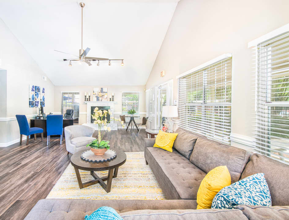 Clubhouse at MAA Duke Forest luxury apartment homes in Durham, NC