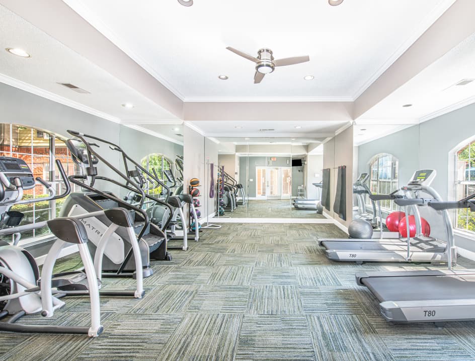 Fitness at Colonial Grand at Crabtree Valley luxury apartment homes in Raleigh, NC