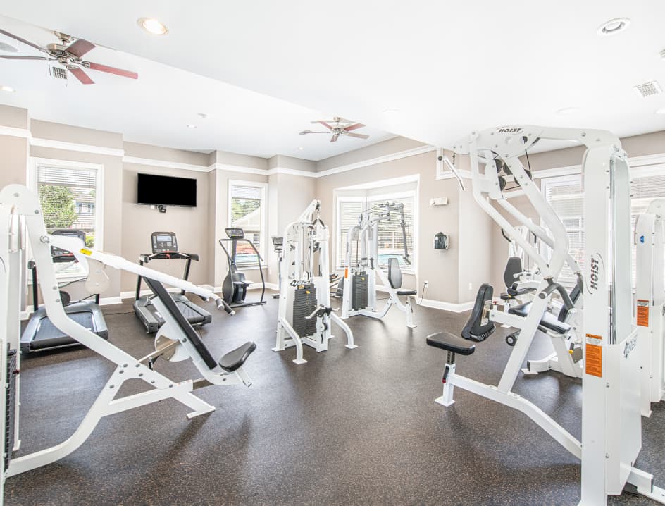Fitness Center at MAA Farm Springs luxury apartment homes in Summerville, SC