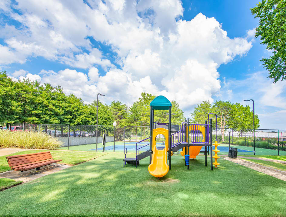 Playground at Lincoln on the Green luxury apartment homes in Memphis, TN