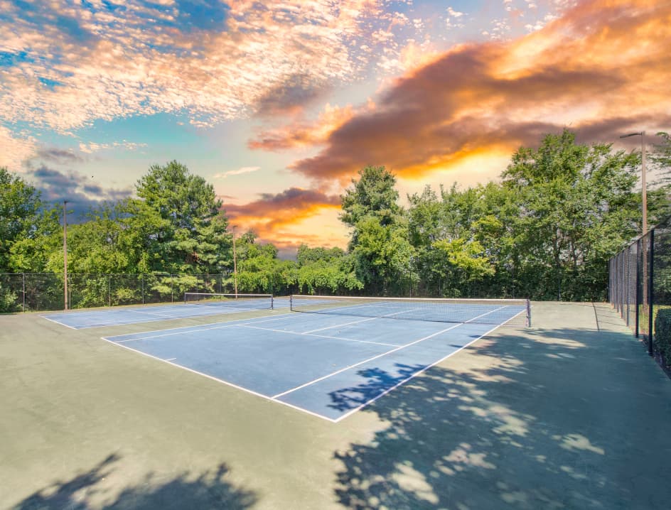 Tennis court at MAA Brentwood in Nashville, TN