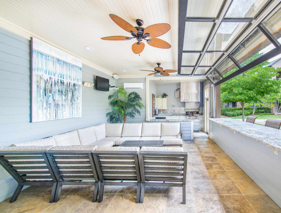 Verandas at Sam Ridley Nashville TN Patio