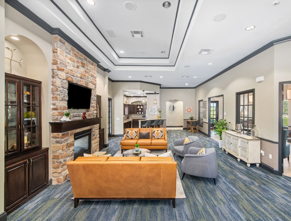 Clubhouse at MAA Onion Creek luxury apartment homes in Austin, TX