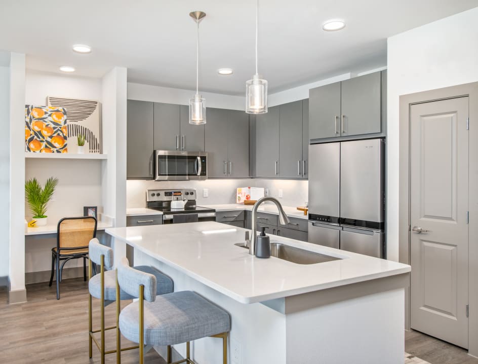 Kitchen at MAA Windmill Hill in Austin, TX