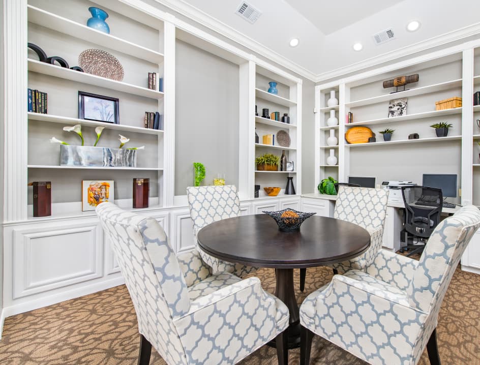Business Center at Park Place Houston luxury apartments homes in Houston, TX