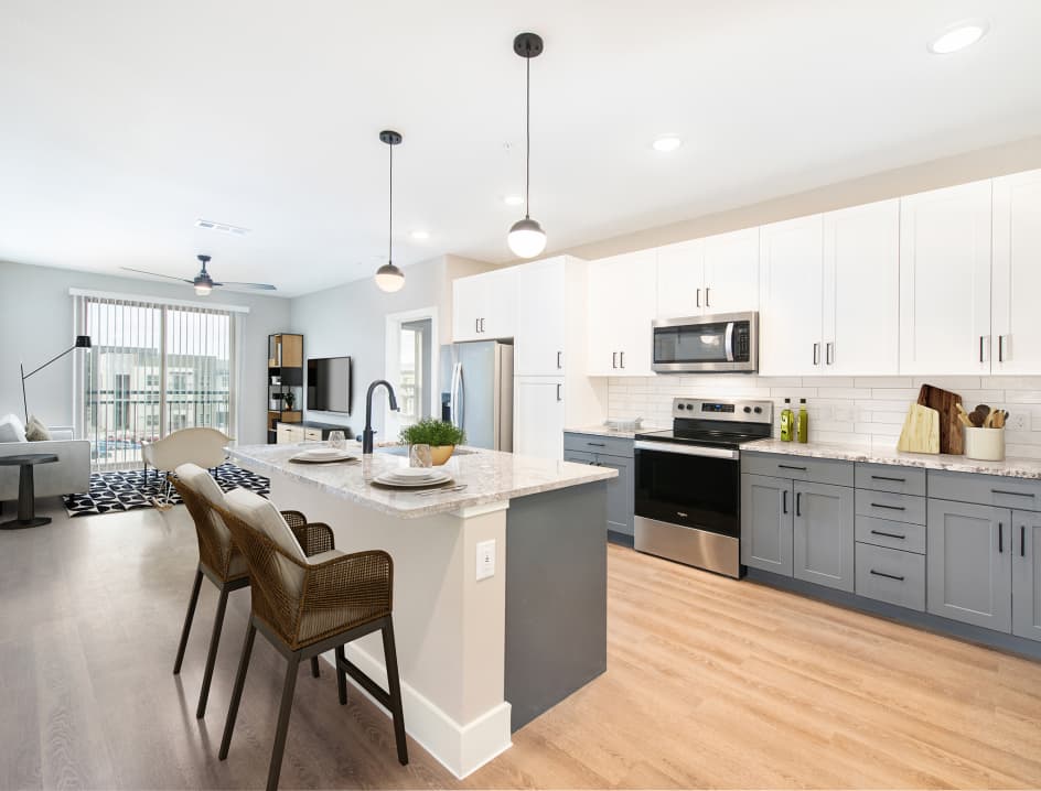 Kitchen at MAA Park Point in Houston, TX