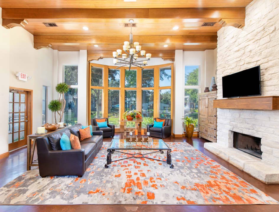 Clubhouse at MAA Ranchstone luxury apartment homes in Houston, TX