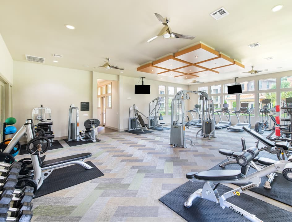 Fitness Center at MAA Vintage Park luxury apartment homes in Houston, TX