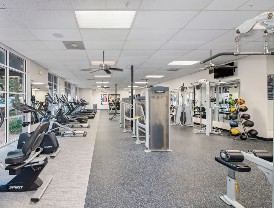 Fitness Center at Post Midtown Square in Houston, TX