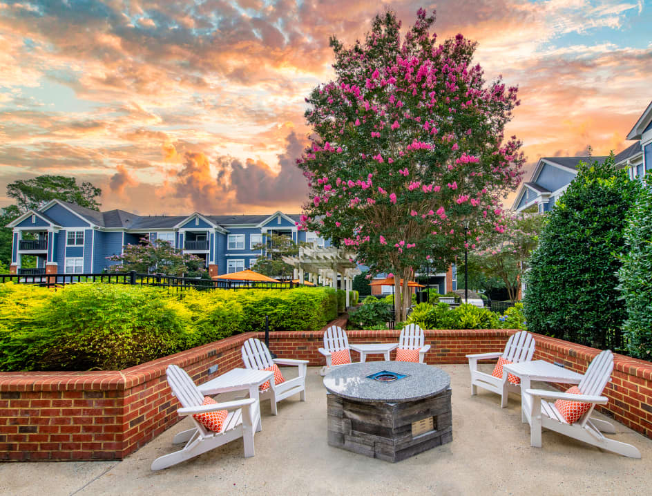 Fire Pit at Adalay Bay in Chesapeake, VA
