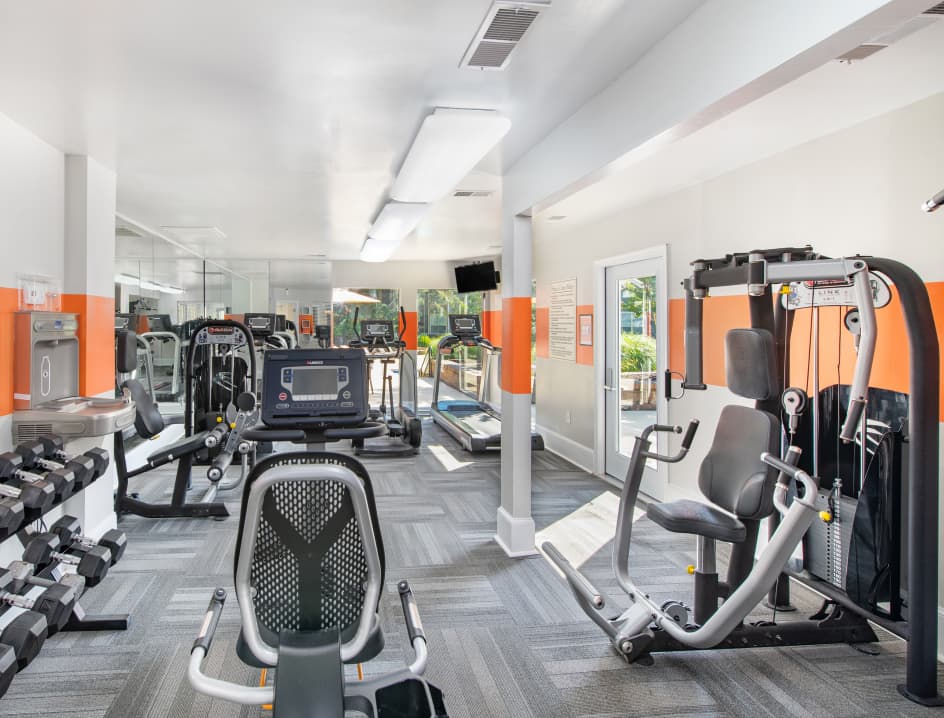 Fitness Center at Colonial Village at West End in Richmond, VA