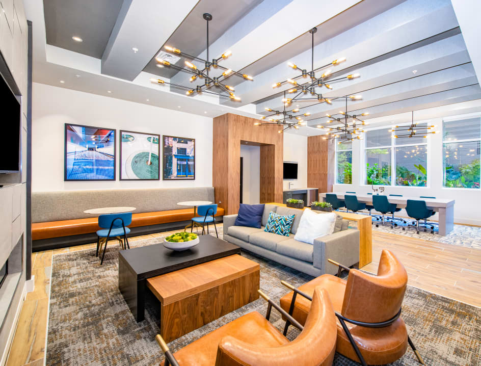 Common area at MAA National Landing luxury apartment homes in Washington, DC