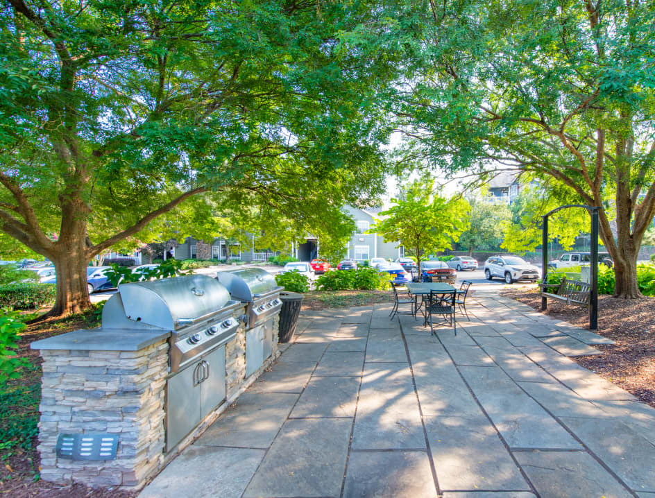 Grills at Post Corners luxury apartment homes in Centreville, VA near Washington, DC