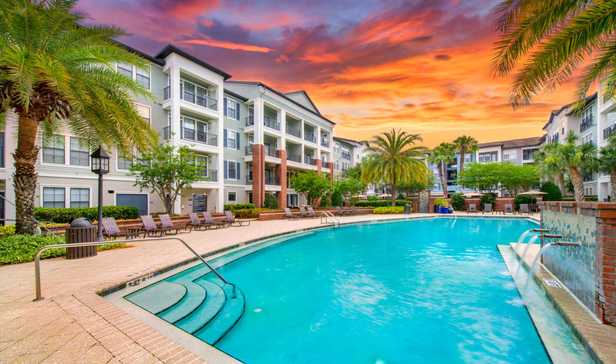 Pool View at Tattersall at Tapestry Park in Jacksonville, FL