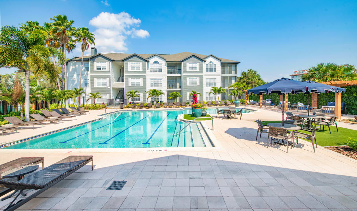 Pool at MAA Hyde Park in Tampa, FL