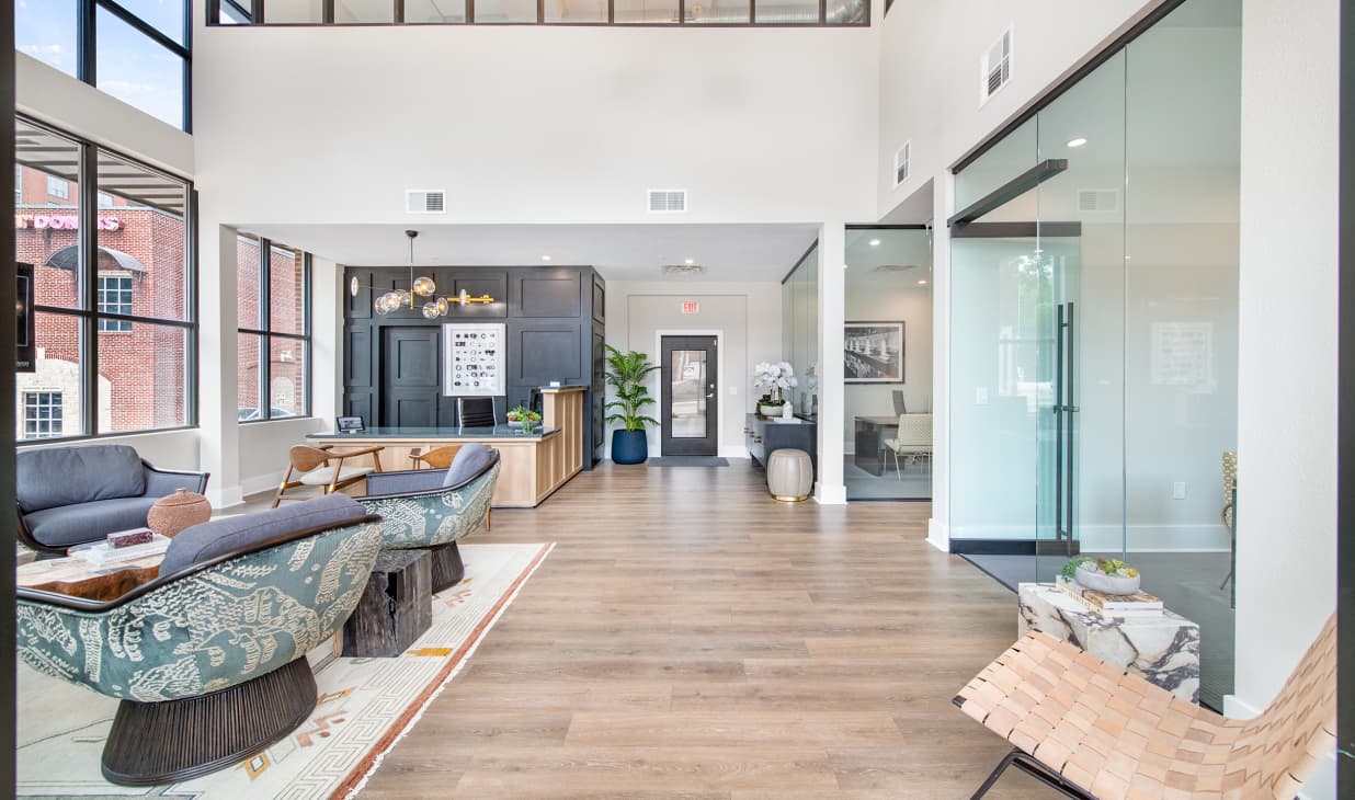 Leasing Office at MAA Uptown luxury apartment homes in Charlotte, NC